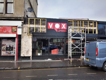 Large scale building refurbishment