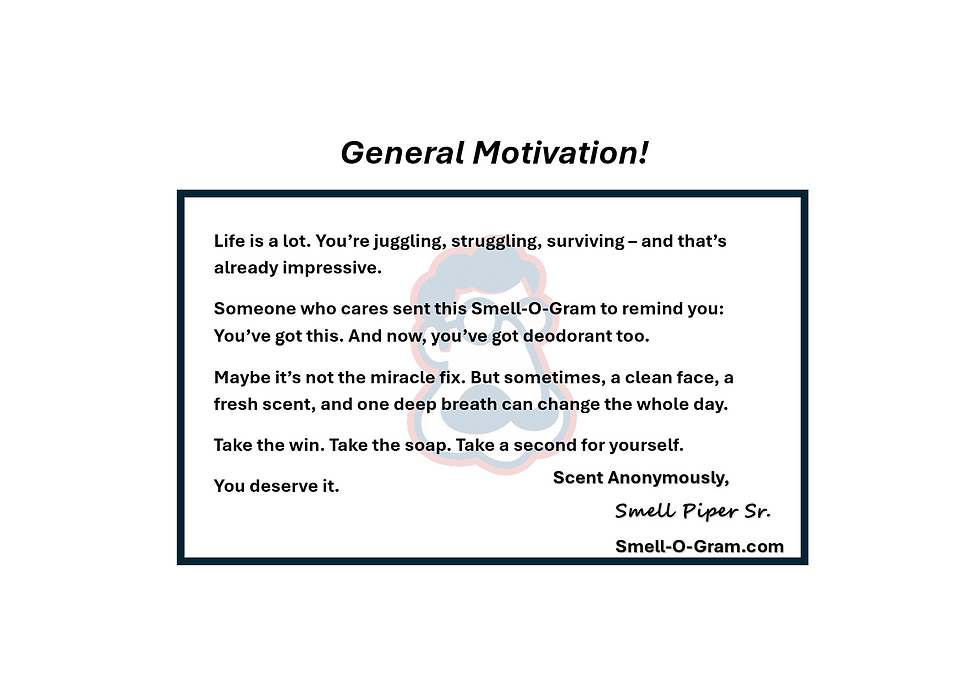Thumbnail: Smell-O-Gram Motivation Box