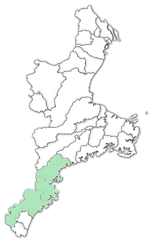 三重県の地図