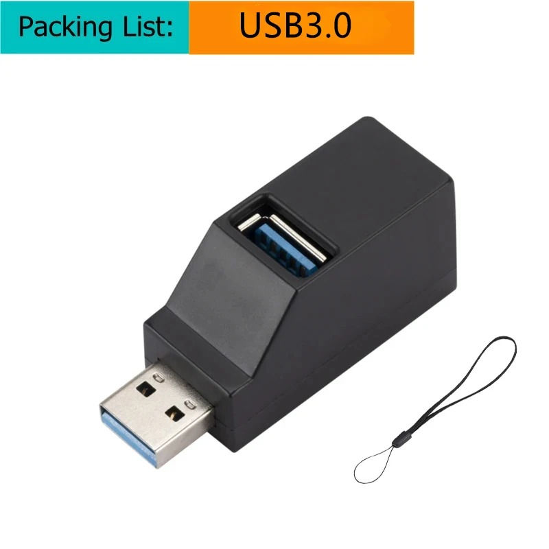 Miniatura: 4/7 portas usb 3.0 hub 5gbps usb docking station usb hub divisor otg adaptador