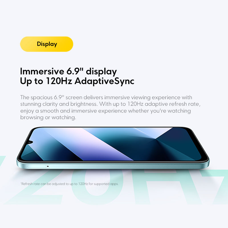Miniatura: Smartphone POCO C85 Versão Global NFC 128GB 256GB MediaTek Helio G81-Ultra Tela