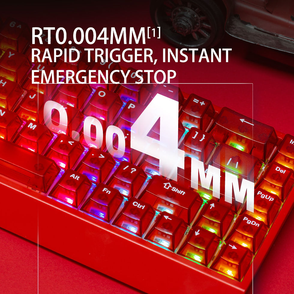 Miniatura: Irobok carotmas mer68 pro max 0.001mm 8k interruptor magnético teclado gamer