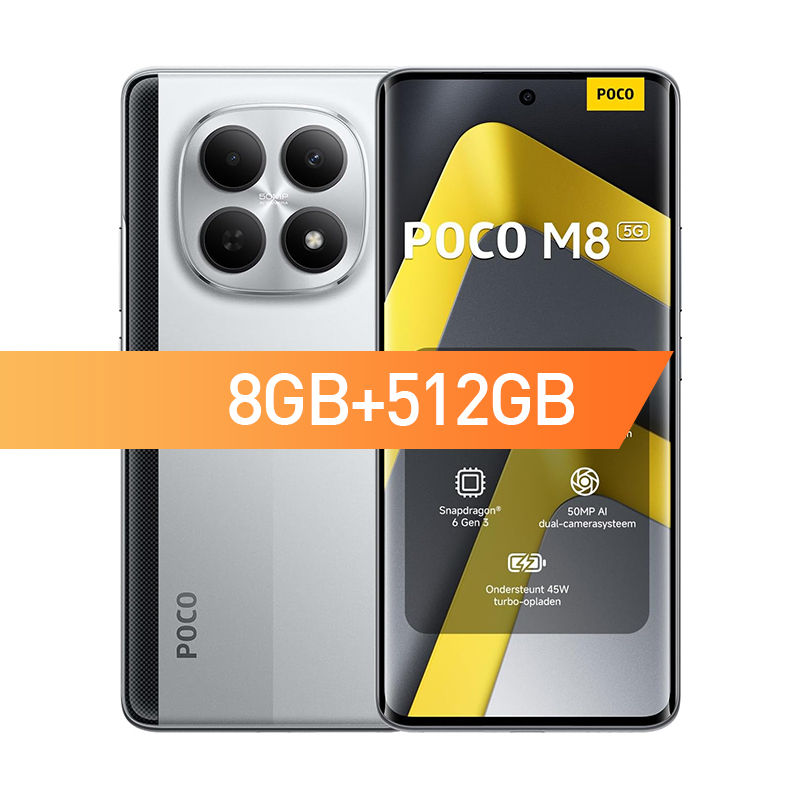 Miniatura: Versão Global de Celulares POCO M8 5G Smartphone Snapdragon ®   6ª Geração 