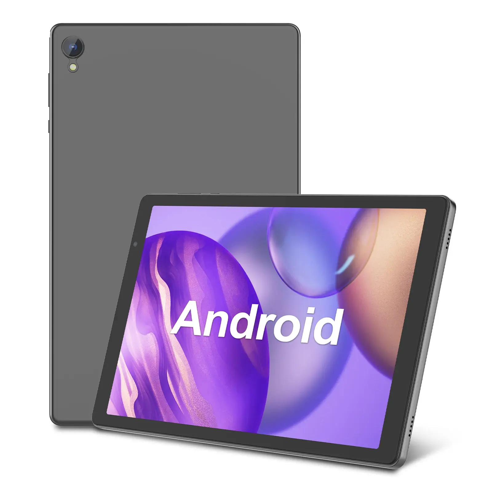 Tablet de 10 polegadas, Android 14, processador quad-core, 4 GB de RAM