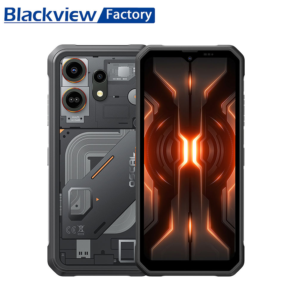 Miniatura: Smartphone robusto Blackview OSCAL Marine 3, versão global, Android 16, tela HD