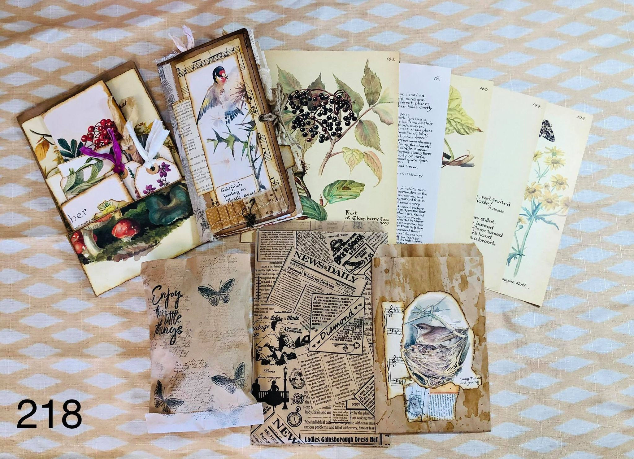 Edith Holden Journal Pack #218