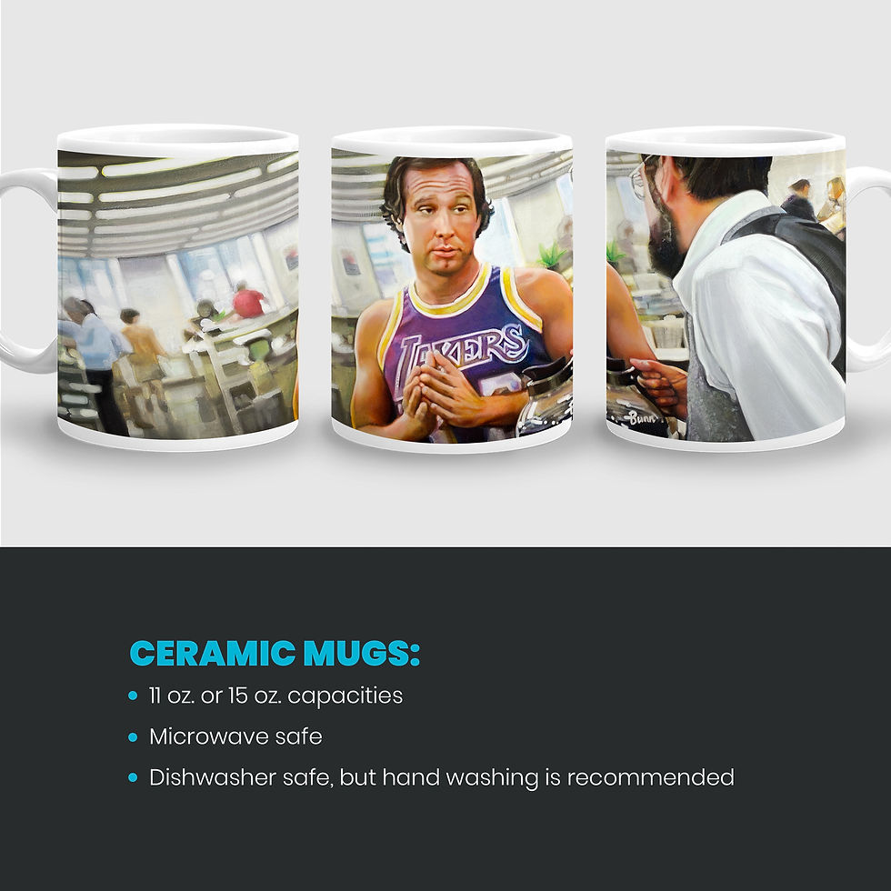 Thumbnail: Chevy Chase as Fletch Lives 80's Comedy Movie Art Gift for Cinephile or someone building a home theater or home off decor