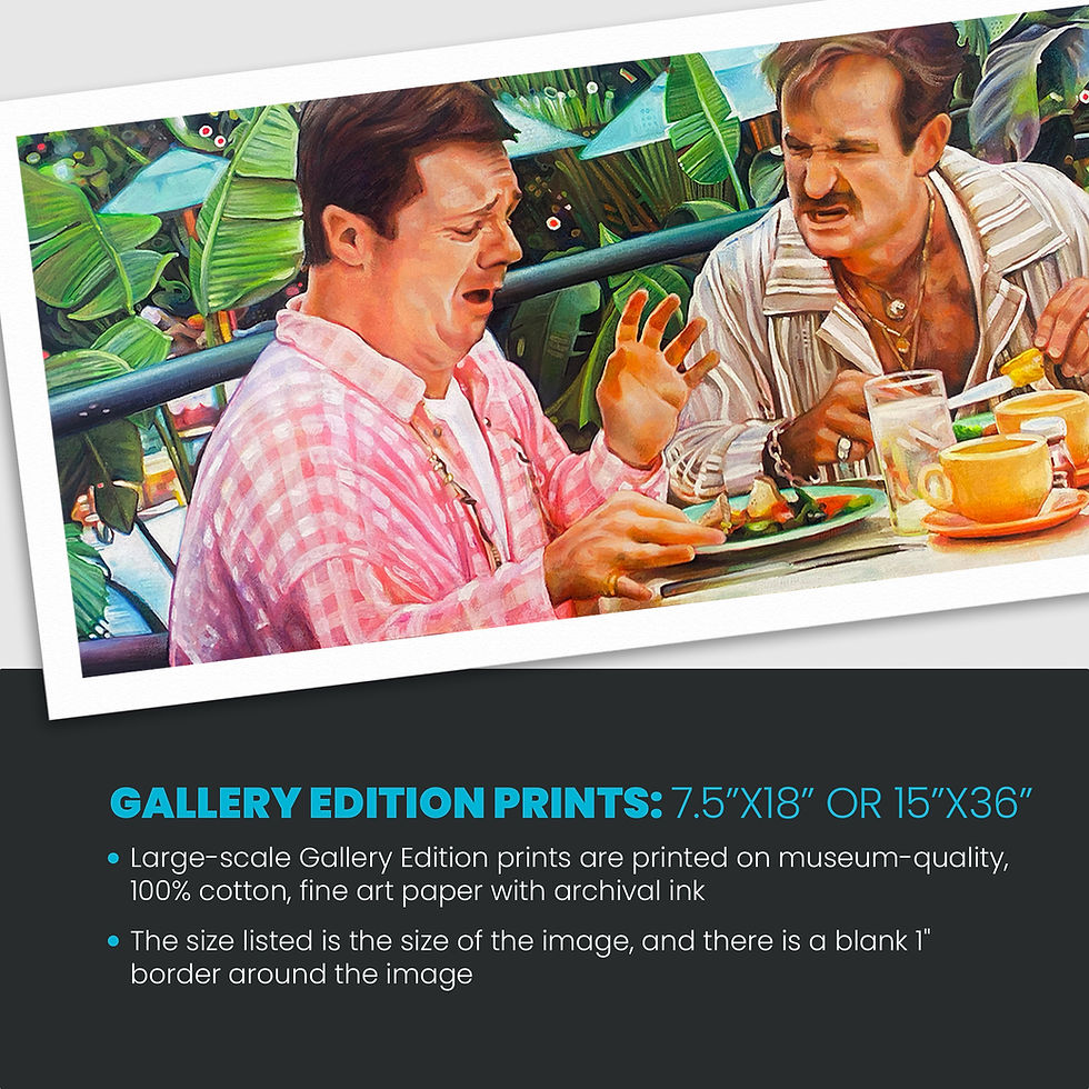 Thumbnail: Nathan Lane and Robin Williams in Birdcage Coffee Mug and Print. Funny Kitchen Decor or Movie Room Art