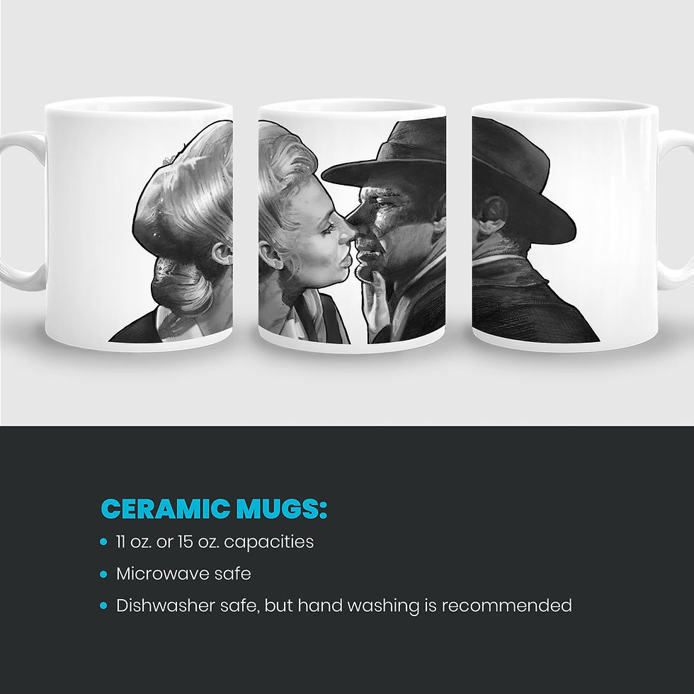 Thumbnail: Indiana Jones and the Last Crusade Harrison Ford Kissing Scene 80's Kid Wall Art and Coffee Mug for Movie Buff. Dad Gift