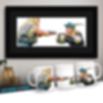 Mel Brook's Robin Hood Men in Tights Cary Elwes Bridge Fight SceneWall Art and Mug for Cinephile