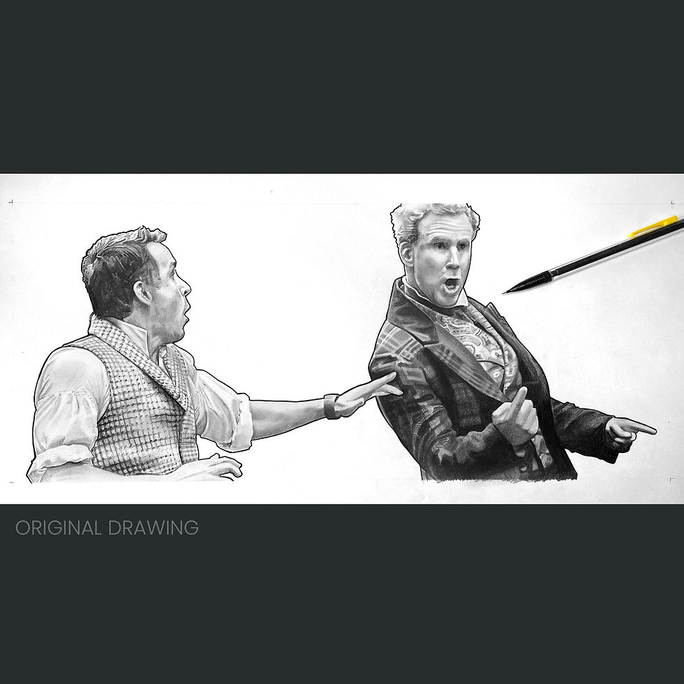 Thumbnail: Spirited Good Afternoon Song with Ryan Reynolds and Will Ferrell Christmas Movie Wall Art and Coffee Mug