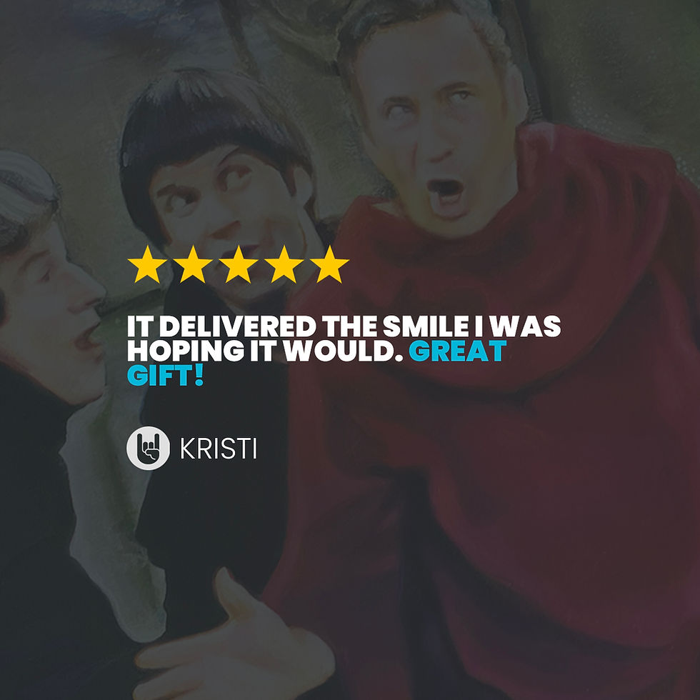 Thumbnail: History of the World Part 1 Mel Brooks Singing The Spanish Inquisition Painting Movie Poster Home Theater Art for Movie Lover