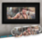 Indiana Jones Temple of Doom Rope Bridge Scene Harrison Ford Kali Mola Ram Fan Art and Coffee Mug for 80's Movie Lover