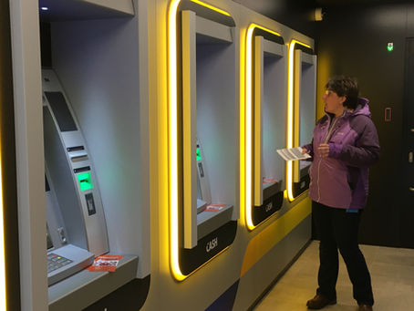 Leerlingen uit de economische richting bezoeken KBC