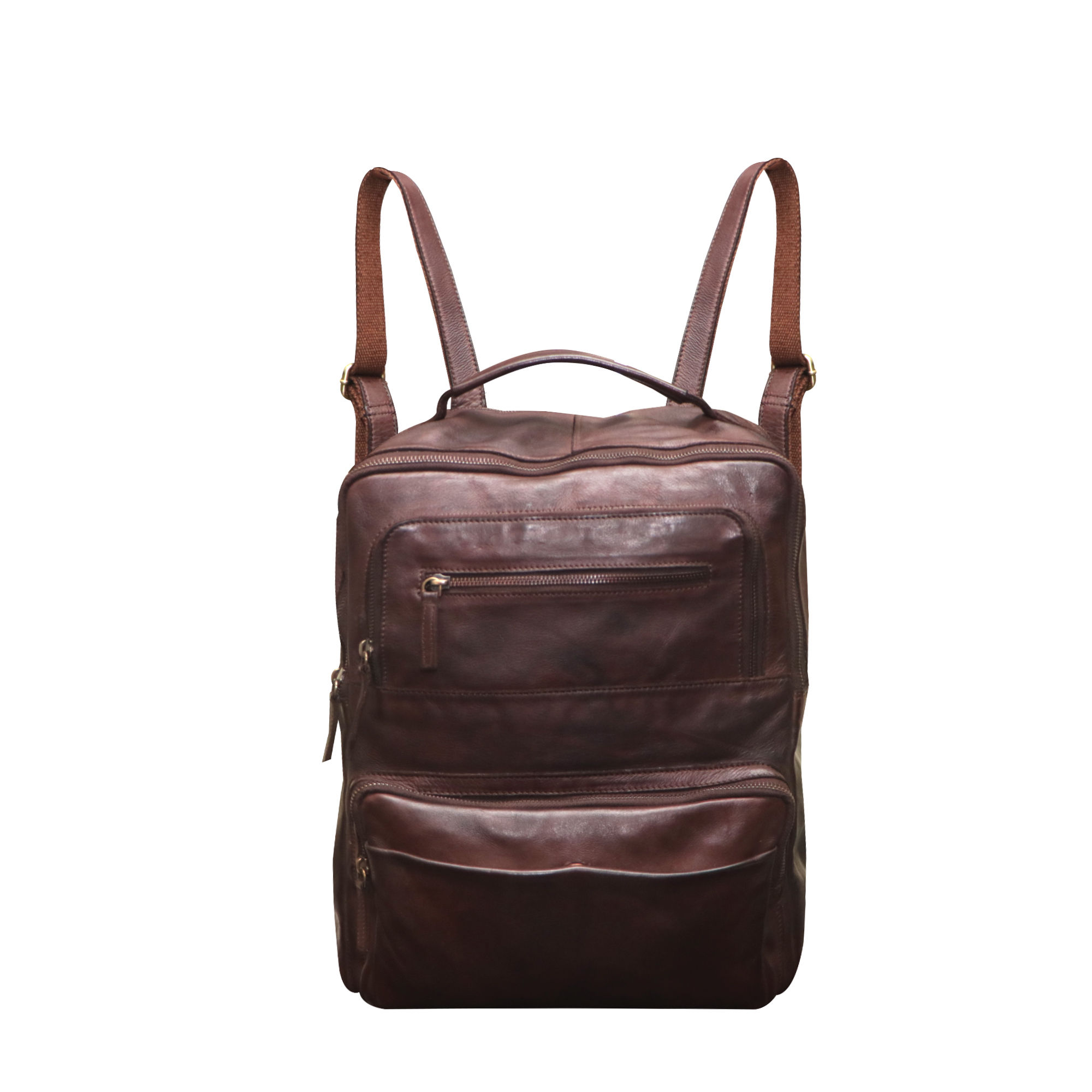 Wash Leather Rucksack