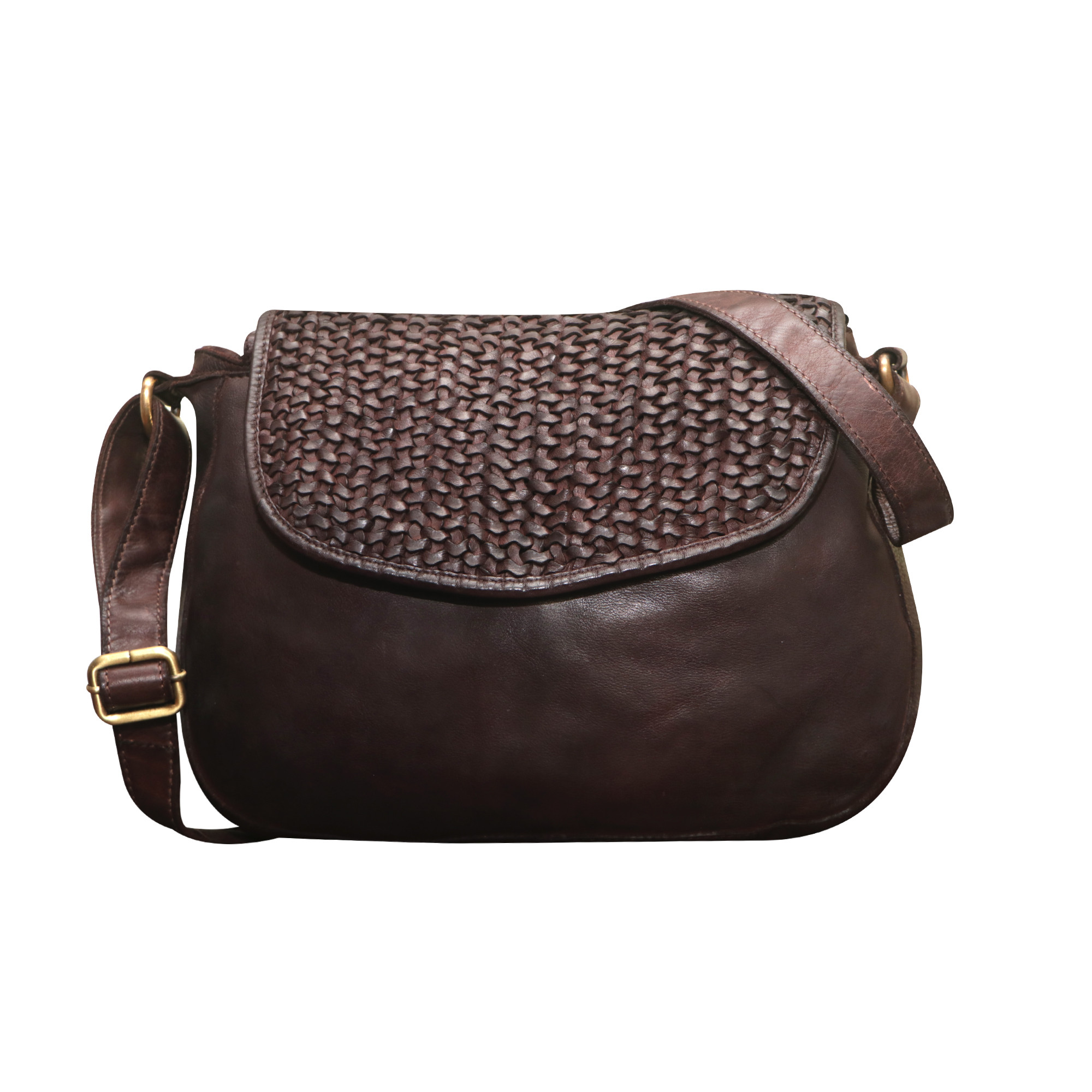 Leather Messenger Bag