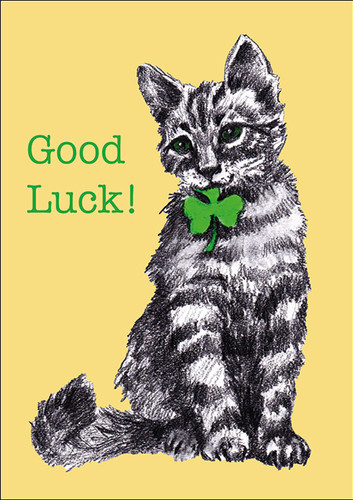 ダイヤモンドアートクラブ　Good Luck Kitten Good Luck Kitten – Diamond Art Club