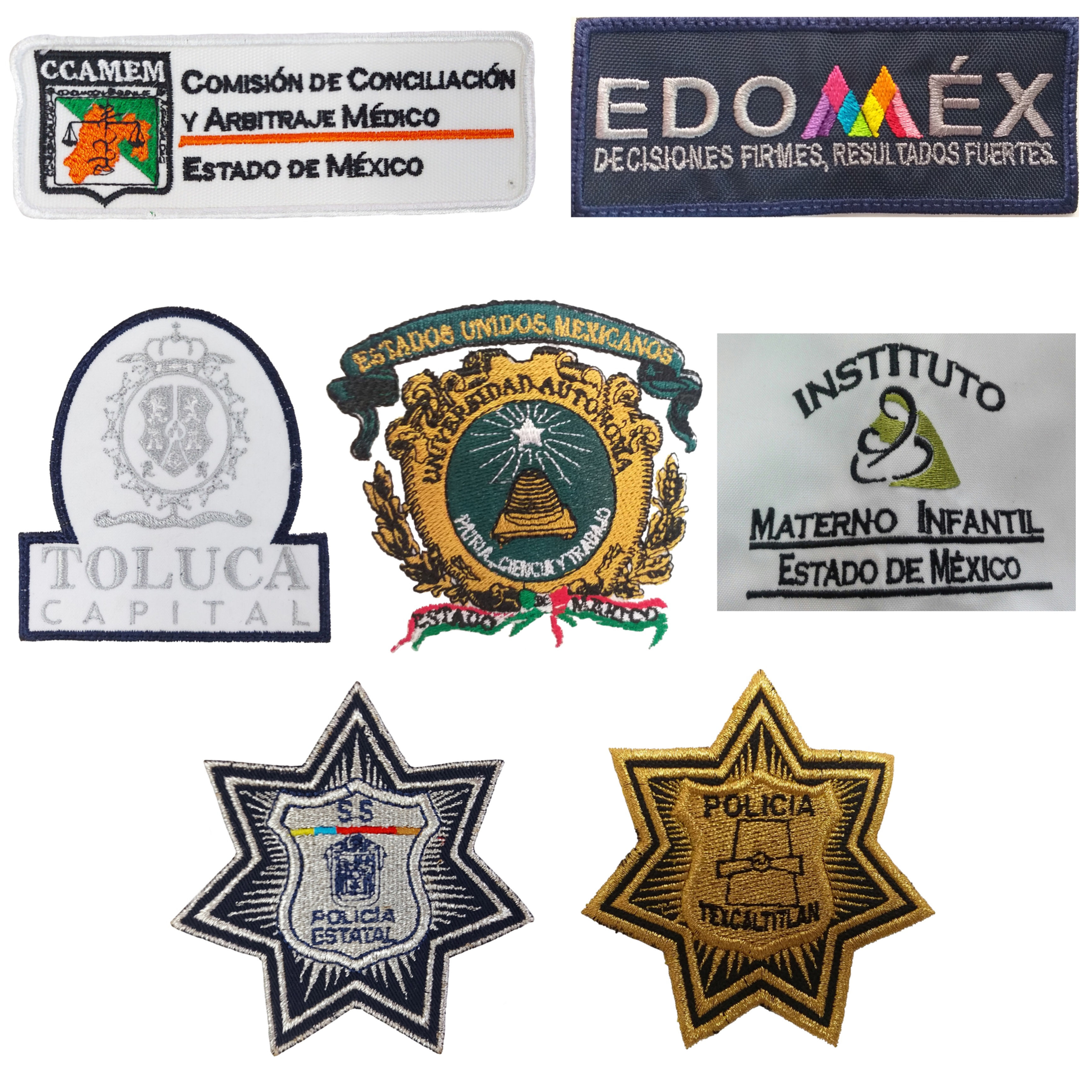 Bordados Institucionales personalizados