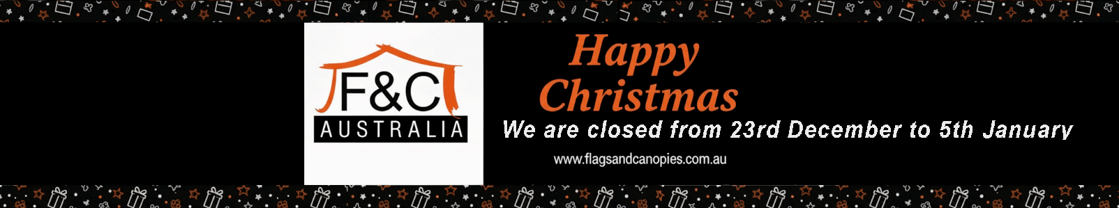 Printed Marquees Christmas 2025