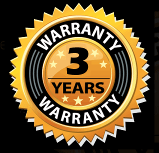 3 year warranty with Media Wall