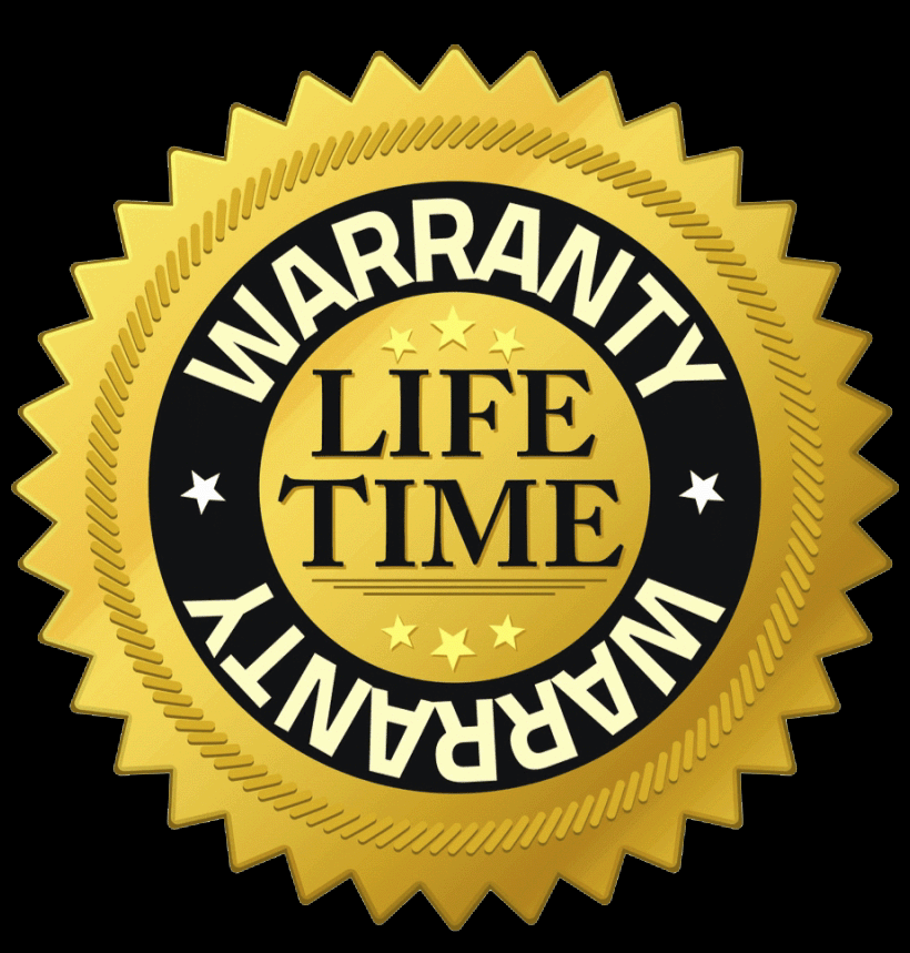 Printed Marquee Lifetime Warranty
