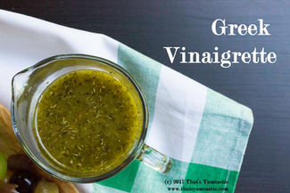Greek Vinaigrette