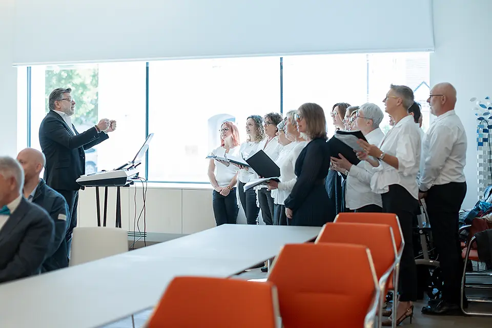Chorale chantant à la mairie