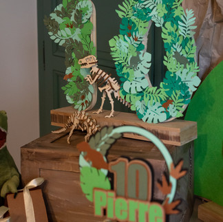 10 ans sur le thème dinosaure Strasbourg