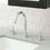 Thumbnail: Herringbone Carrara Marble Peel and Stick Backsplash