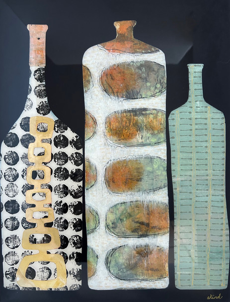Flaskor - Ann-Louise Kind Art