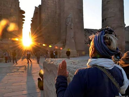 lever du soleil Karnak voyage egypte - www.magic-egypte.com