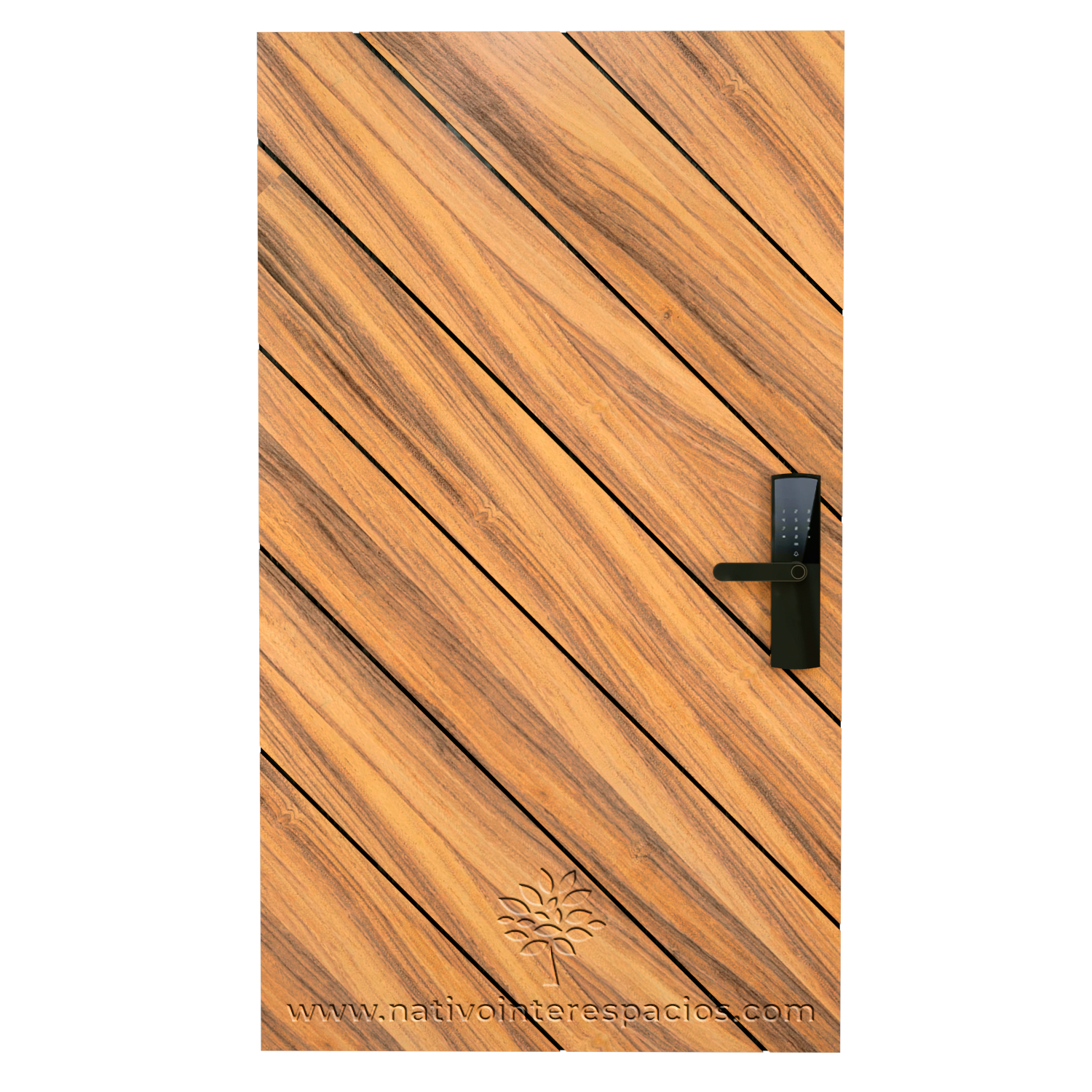 PUERTA PREMIUM (madera sólida) *** Instalada *** MODELO: P18