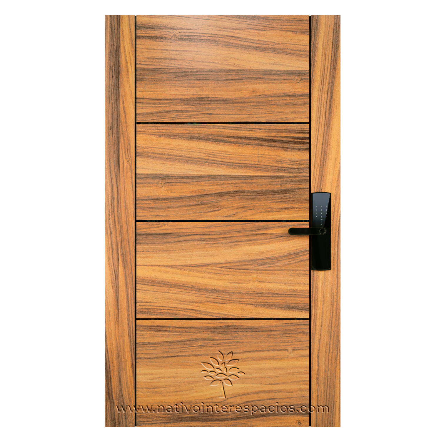 PUERTA PREMIUM (madera sólida) *** Instalada *** MODELO: P02
