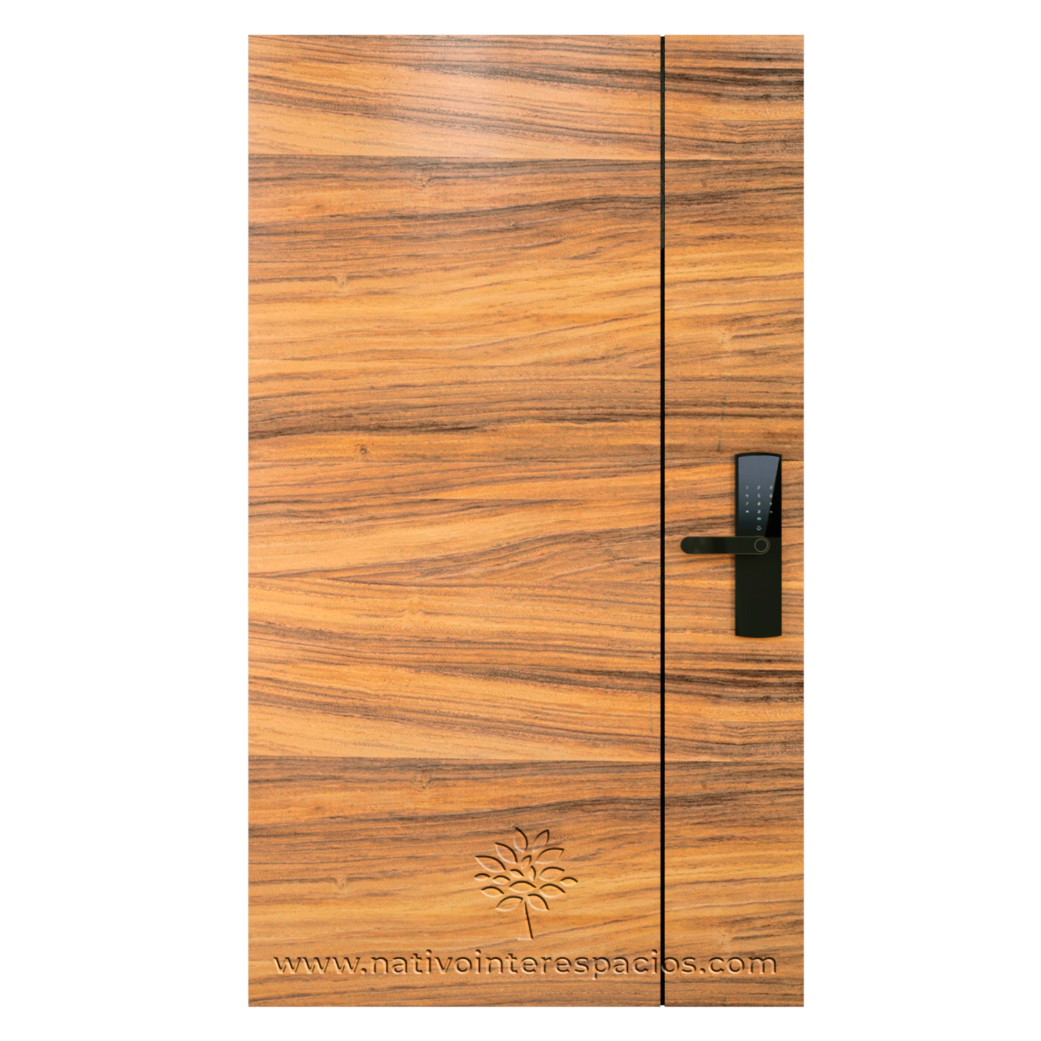 PUERTA PREMIUM (madera sólida) *** Instalada *** MODELO: P12