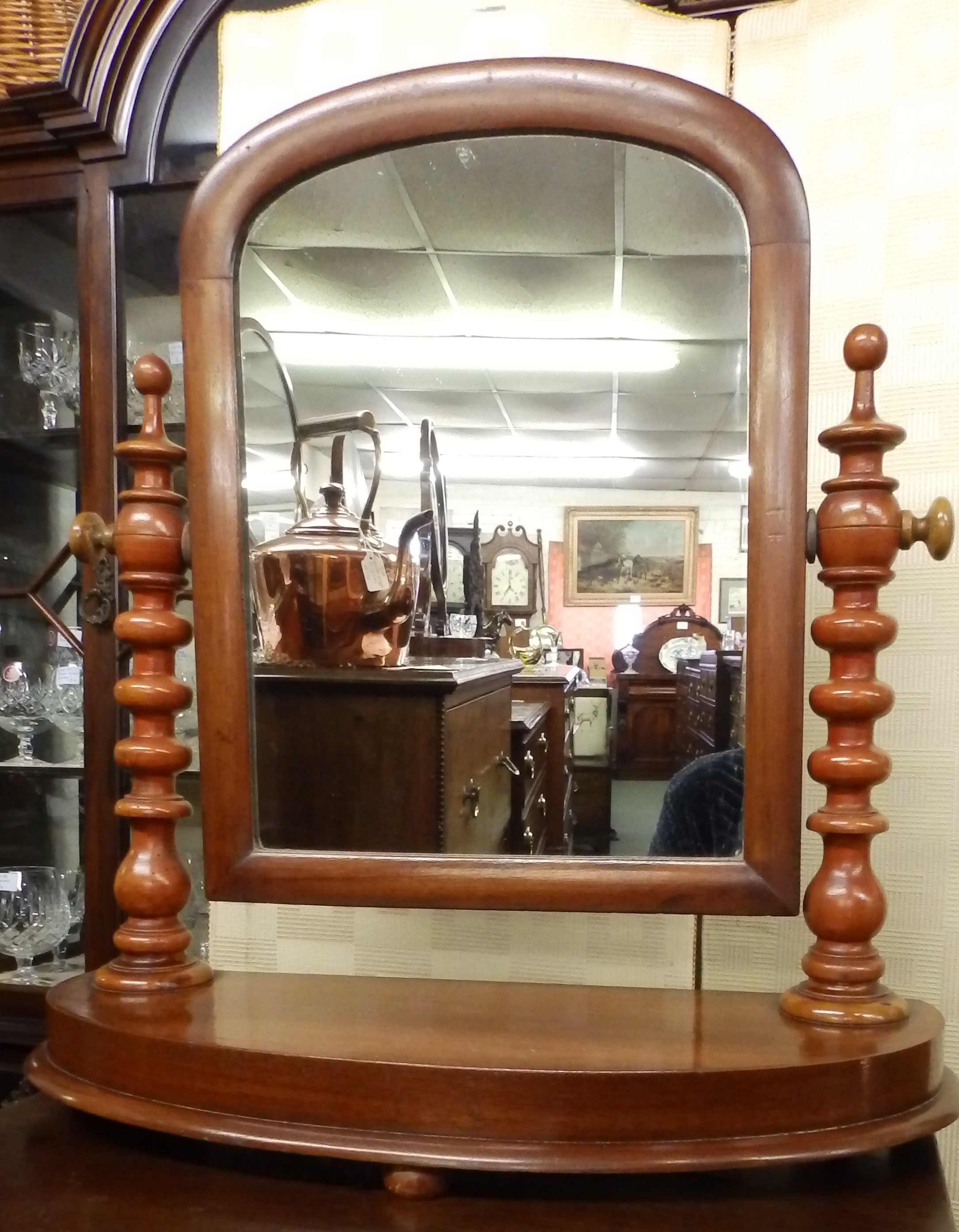Victorian swing mirror