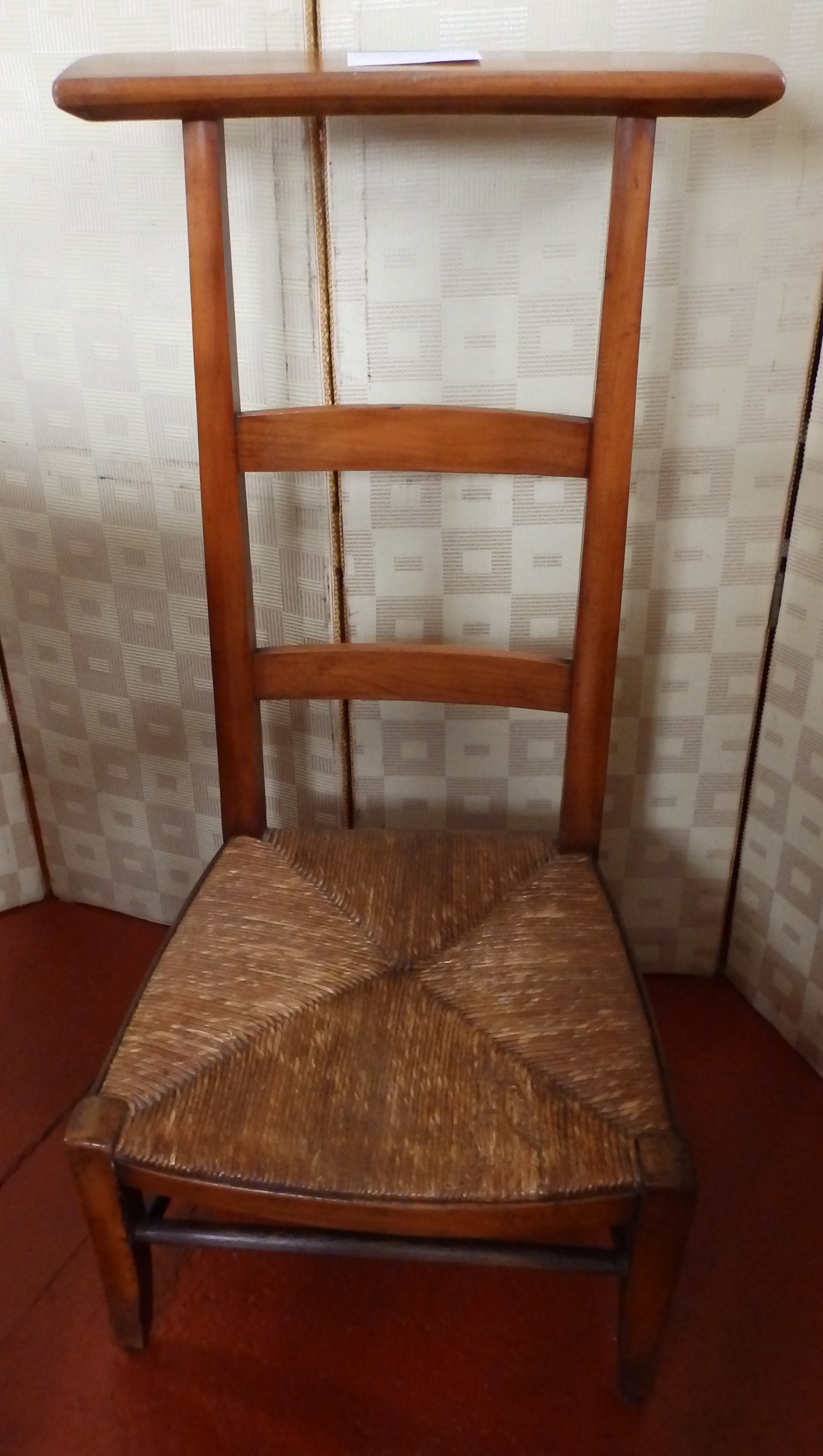 French prayer chair