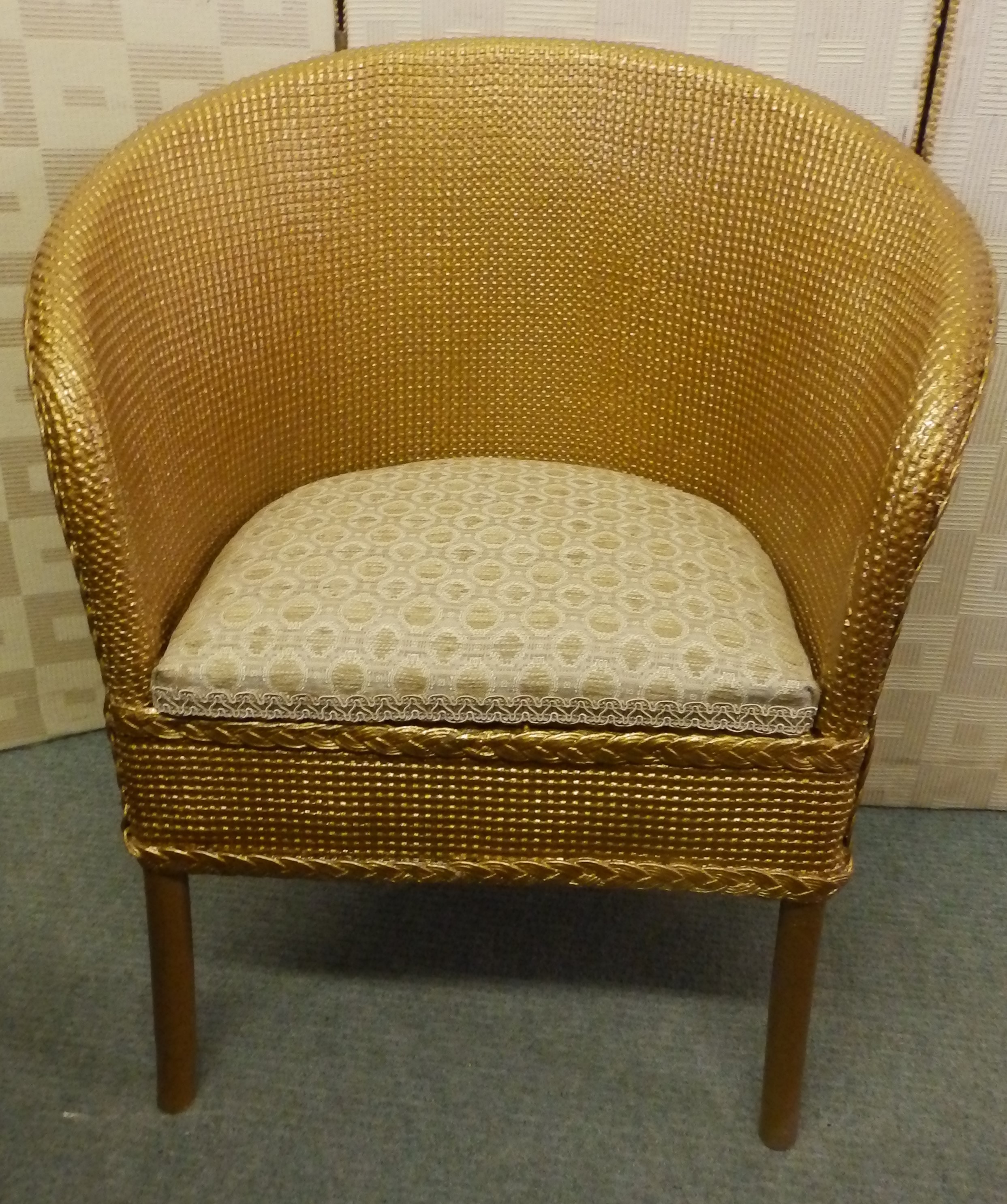 Childs rattan chair