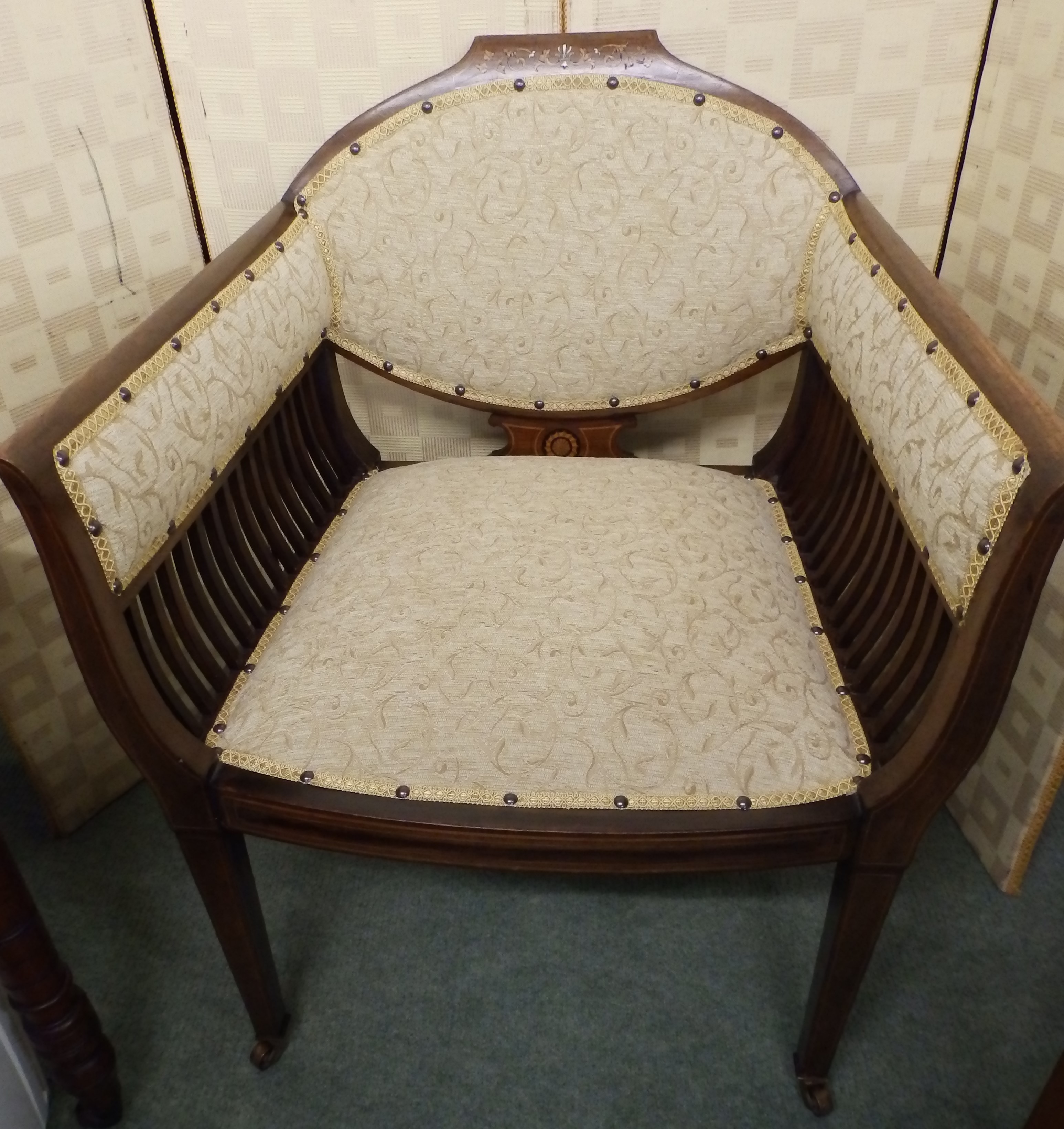 Edwardian arm chair
