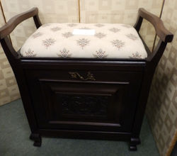Victorian music stool