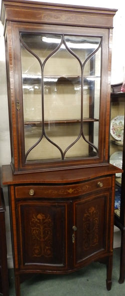 Edwardian display cabinet