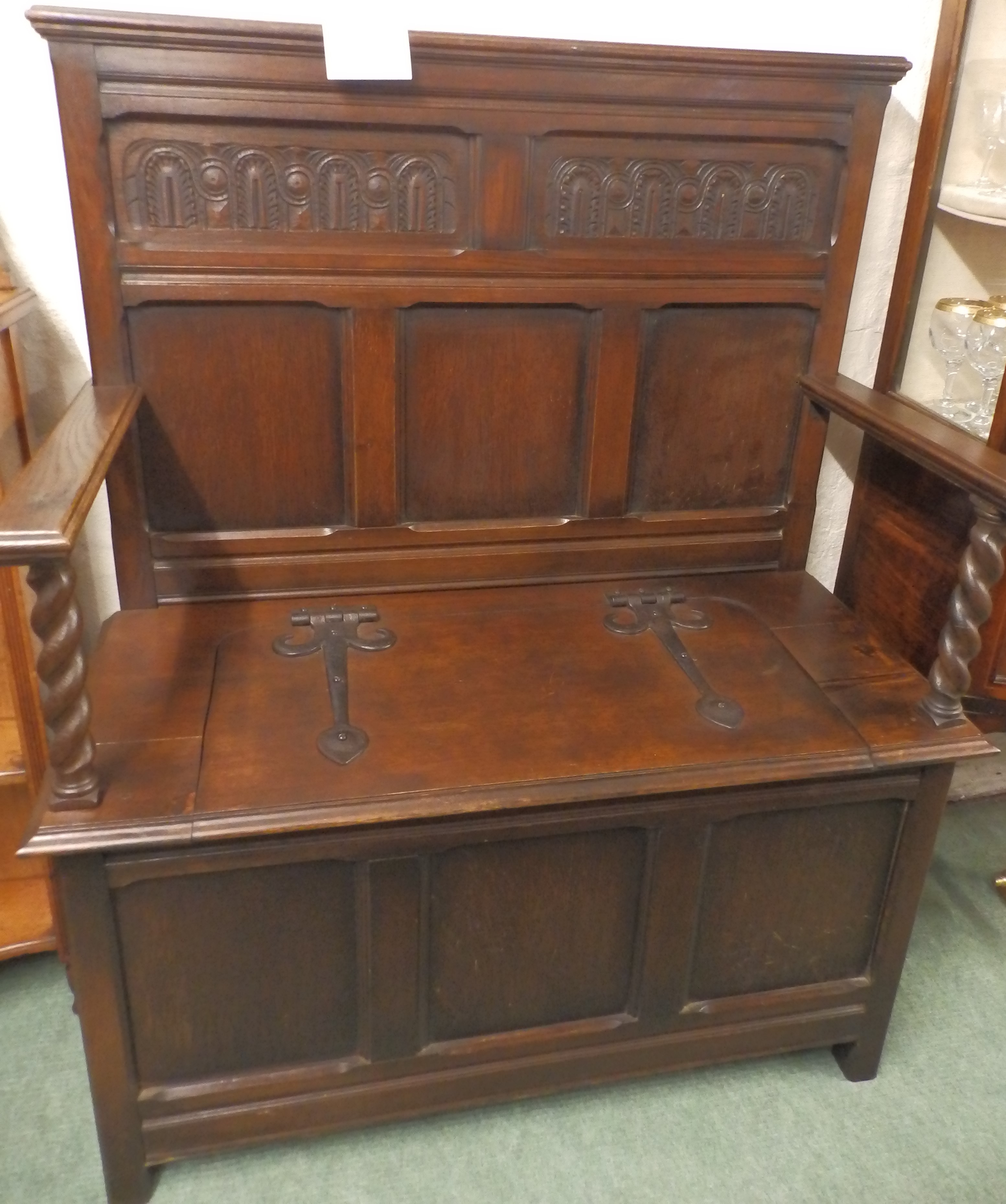 oak settle