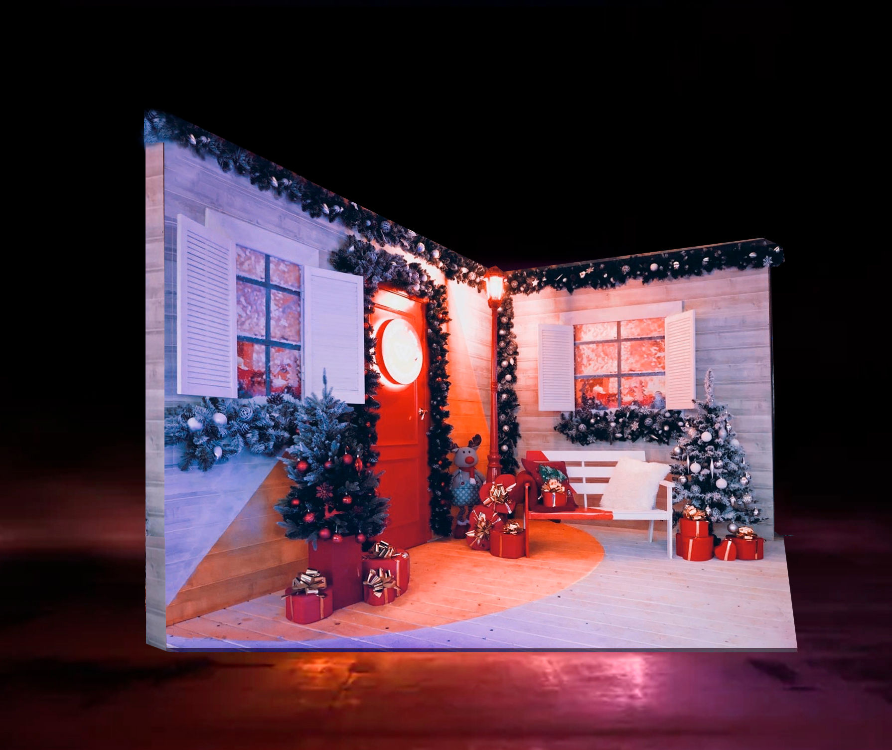 Фотозона "Новогодняя веранда"