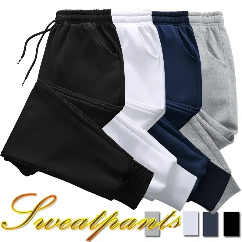 Women Men No Printed Long Pants Women Casual Loose Fashion Outdoor Fitness Joggi