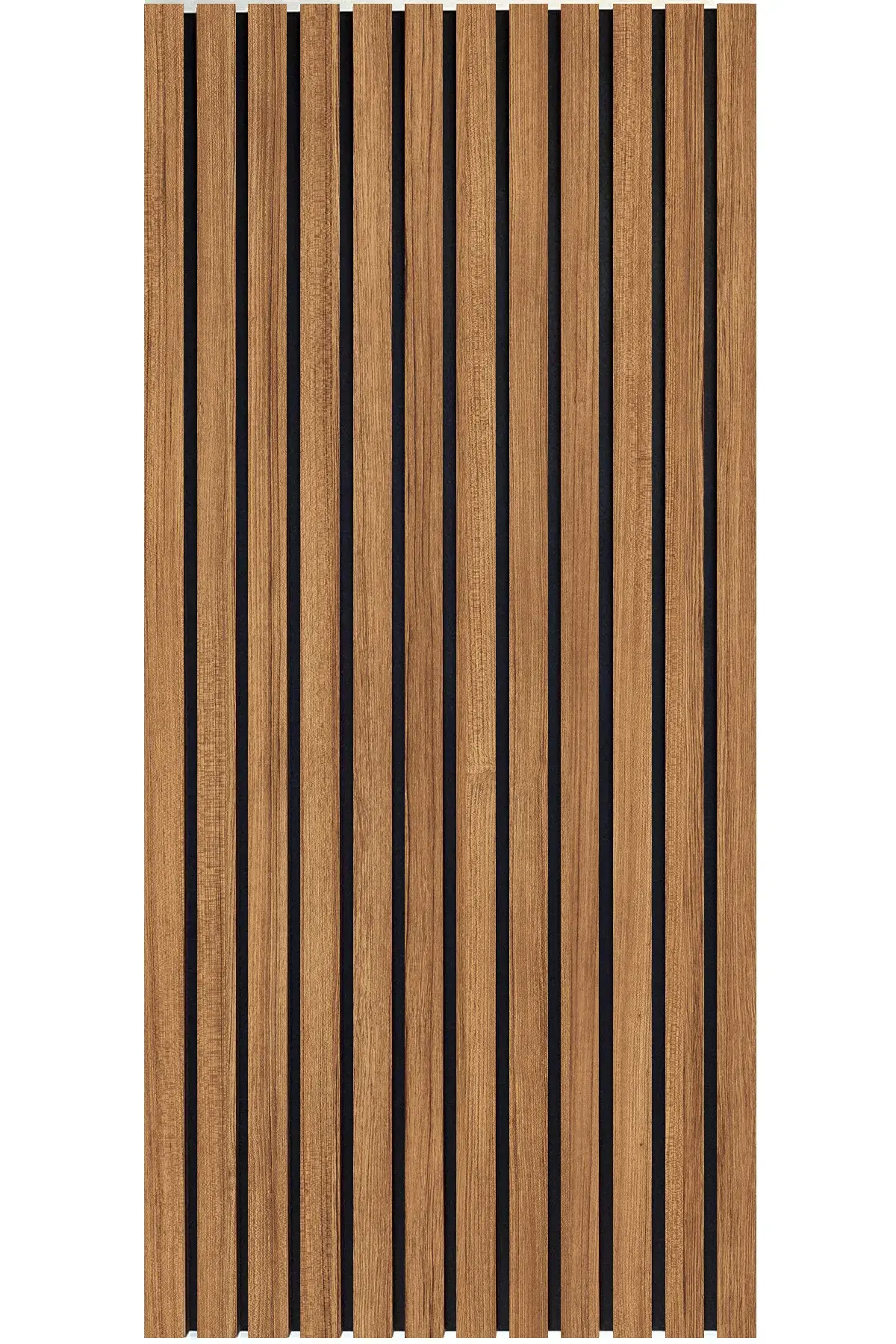 Mdf Ahşap Duvar Çıtası - Teak