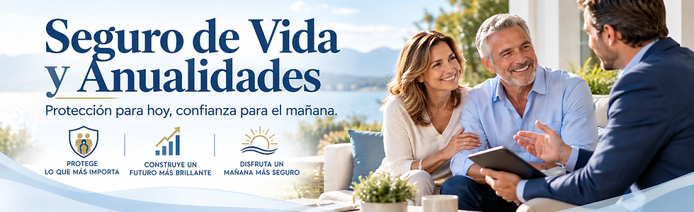 Banner para "Seguros de vida e inmunidades que una pareja debería consultar con un profesional"