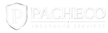 Pacheco logo(shield and name on white background.)