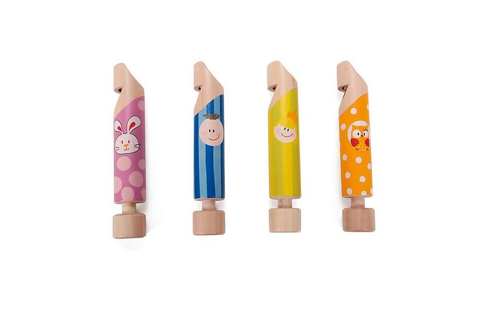 Дървена свирка за деца от Classic World