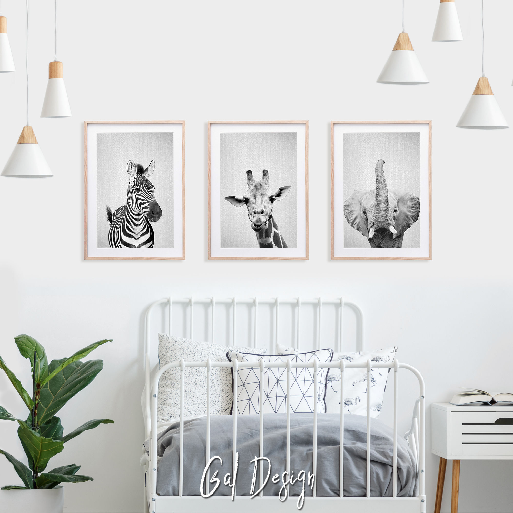Timeless zebra wall decor