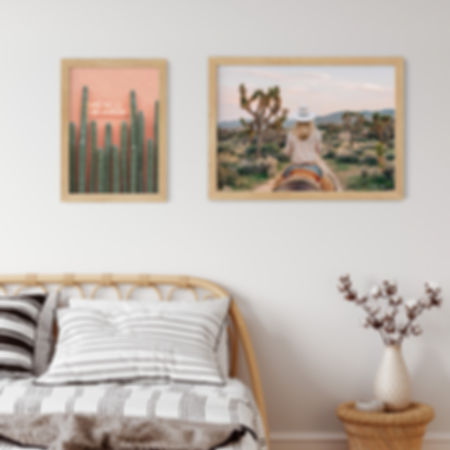 Desert Cowgirl Art Print