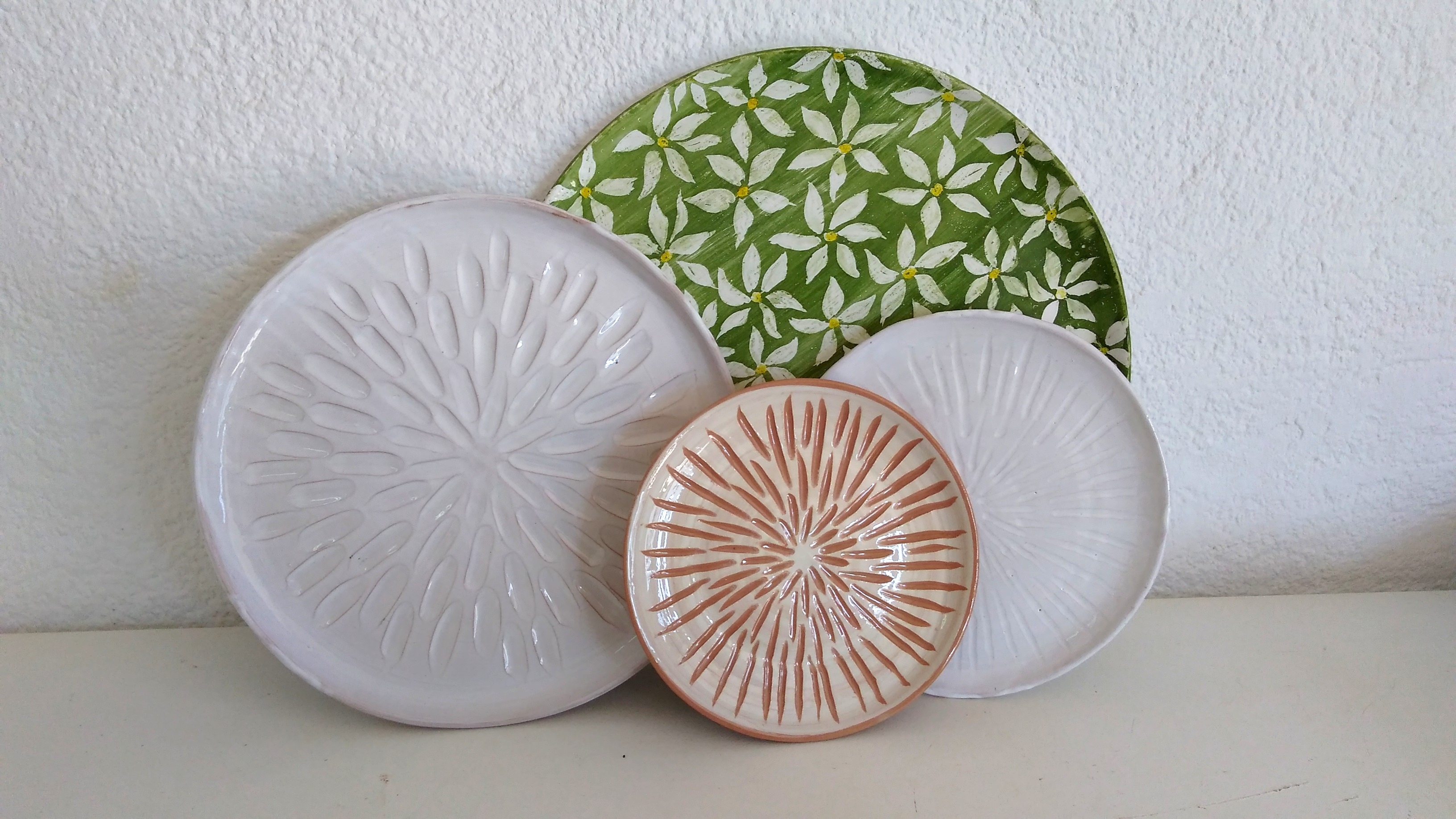 A selection of plates